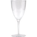 Sensations Clear Plastic Wine Glasses, 8oz, 96PK 347889